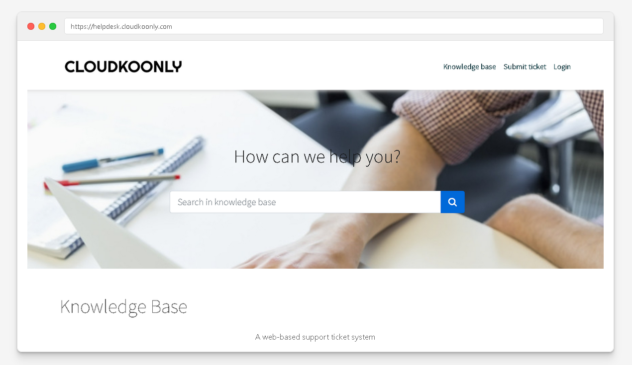 Helpdesk